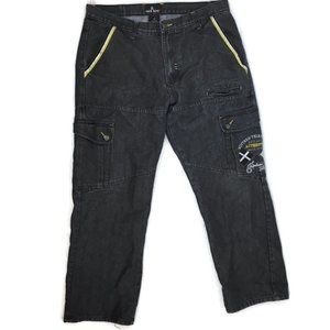 Red Ape Cargo Jeans Size 36X32 Urban Hip Hop Baggy
